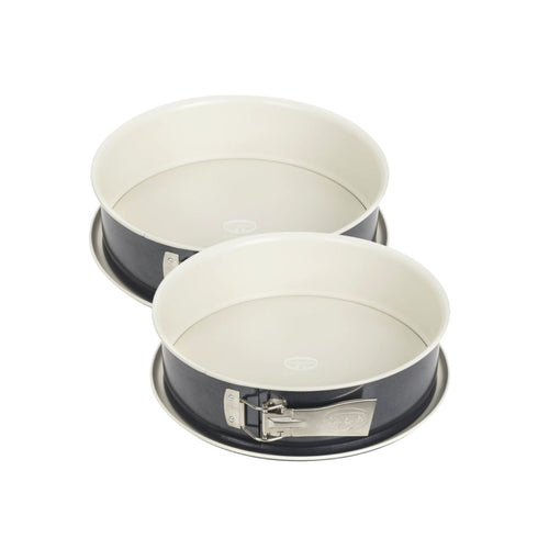 Dr Oetker - Ensemble De 2 Moules À Manqué À Charnière 26 Cm Dr. Oetker Back-Trend - Blanc