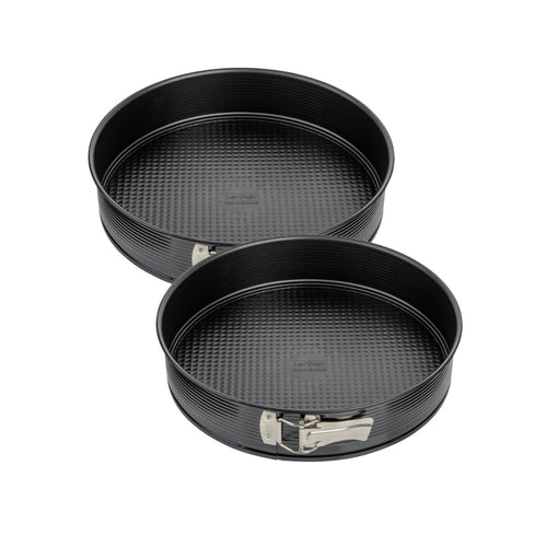 Zenker - Ensemble De 2 Moules À Manqué À Charnière 28 Cm Zenker Black Metallic - Noir