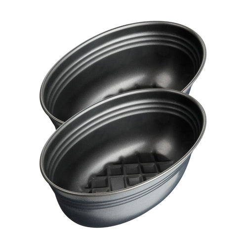 Zenker - Lot De 2 Moules À Gâteaux 26/26 Cm En Acier Black Metallic Black Mettallic Zenker Black Mettallic - Noir