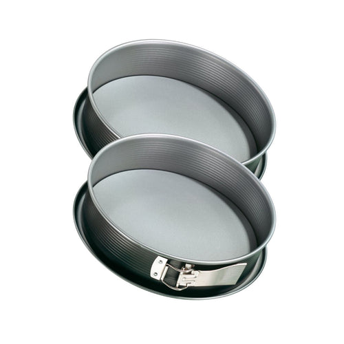 Zenker - Lot De 2 Moules À Gâteaux 28/28 Cm En Acier Zenker Energy - Gris