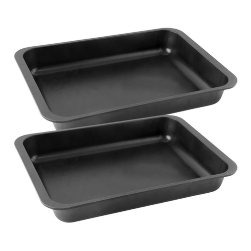 Zenker - Ensemble De 2 Plats À Four Xxl 40 X 29 X 6 Cm Zenker Special Cooking - Noir