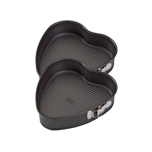Zenker - Lot De 2 Moules À Gâteaux 27/25 Cm En Acier Spécial Créative Spécial Créative Zenker Spécial Créative - Noir