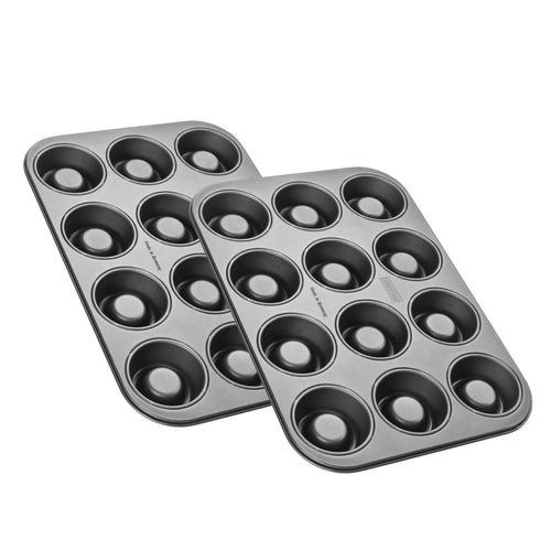 Zenker - Ensemble De 2 Moules Pour 24 Babas Au Rhum Zenker Spécial Créative - Noir