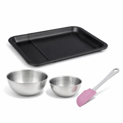 Zenker - Set De 4 Ustensiles De Pâtisserie Moule À Gâteaux 2 Bols Et Spatule Pâtisserie Black Mettallic Black Mettallic Zenker Black Mettallic - Noir