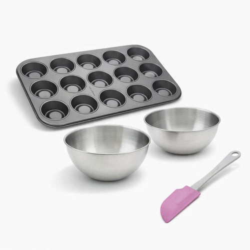 Zenker - Set De 4 Ustensiles De Pâtisserie Moule À Gâteaux Bols Et Spatule Spécial Créative Spécial Créative Zenker Spécial Créative - Noir