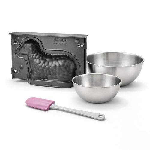 Zenker - Set De 4 Ustensiles De Pâtisserie Moule À Gâteaux 2 Bols Et Spatule Spécial Season Spécial Season Zenker Spécial Season - Noir