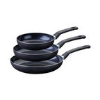 Set Di 3 Padelle Antiaderenti In Ceramica Fackelmann Brandao - Nero/Verde