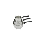 Set 3 Pentole In Acciaio Inox Fackelmann Geneva - Inox