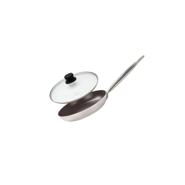 Padella In Ceramica Senza Pfas Con Coperchio Elo - Grigio