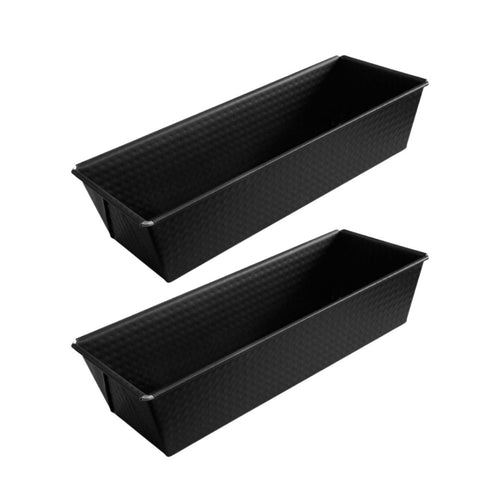 Zenker - Lot De 2 Moules À Cake 25,5 Cm Zenker Black Metallic - Noir