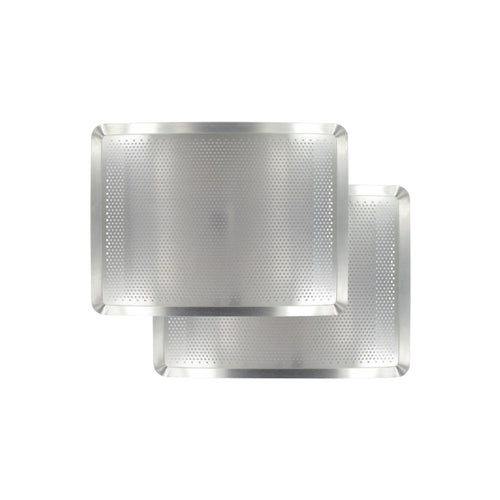 Zenker - Lot De 2 Plaques À Pâtisserie Perforées En Inox Zenker Special Cooking - Aluminium