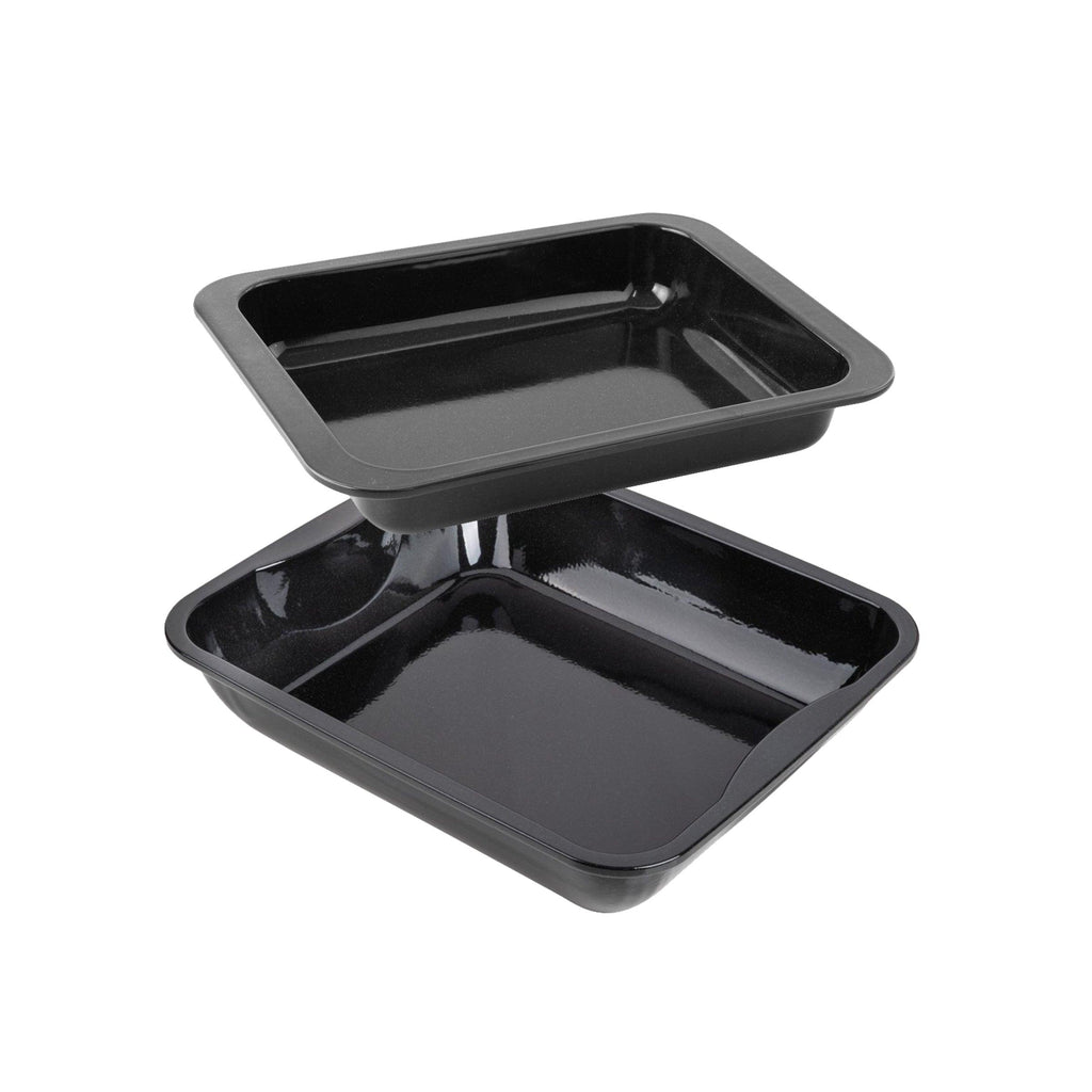Set Di 2 Teglie Da Forno Rettangolari Zenker Special Cooking - Nero
