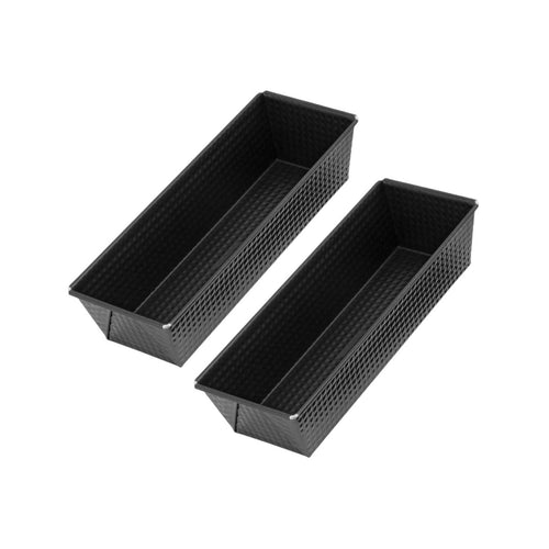 Zenker - Lot De 2 Moules À Cake 30,5 Cm Zenker Black Metallic - Noir