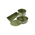 Ensemble De 3 Moules À Gâteaux Zenker Green Vision - Vert