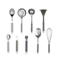 Ensemble Ustensiles De Cuisine 9 Pièces Fackelmann Elemental - Inox