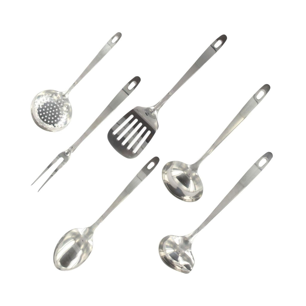 Juego De Utensilios De Cocina 6 Piezas Acero Inoxidable Fackelmann Oxford - Acero Inoxidable