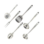 Juego De Utensilios De Cocina 6 Piezas Acero Inoxidable Fackelmann Oxford - Acero Inoxidable