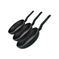 Set De 3 Sartenes Elo Granit Solution - Negro