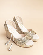 Espadrilles Sienna - Paillettes Doré - Femme