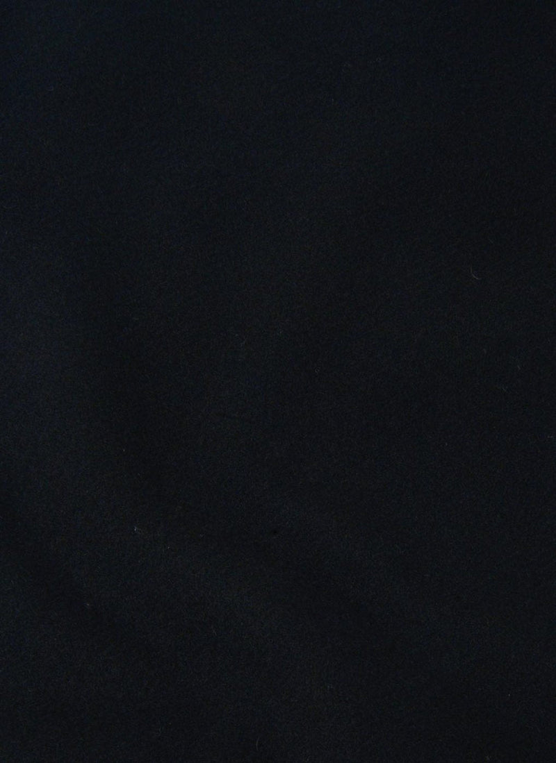 Maison Kitsune - Fox Head Patch Wool Scarf - Black P199 - Unisex