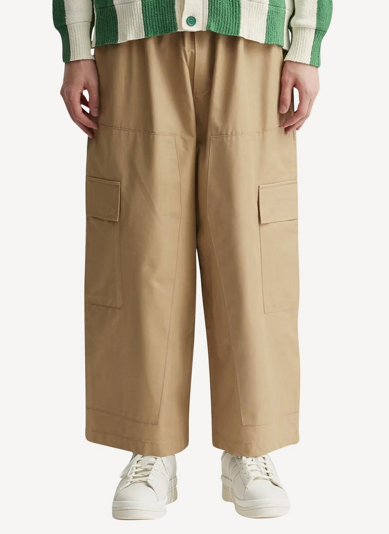 Maison Kitsune - Worker Pants - Ecru - Femme