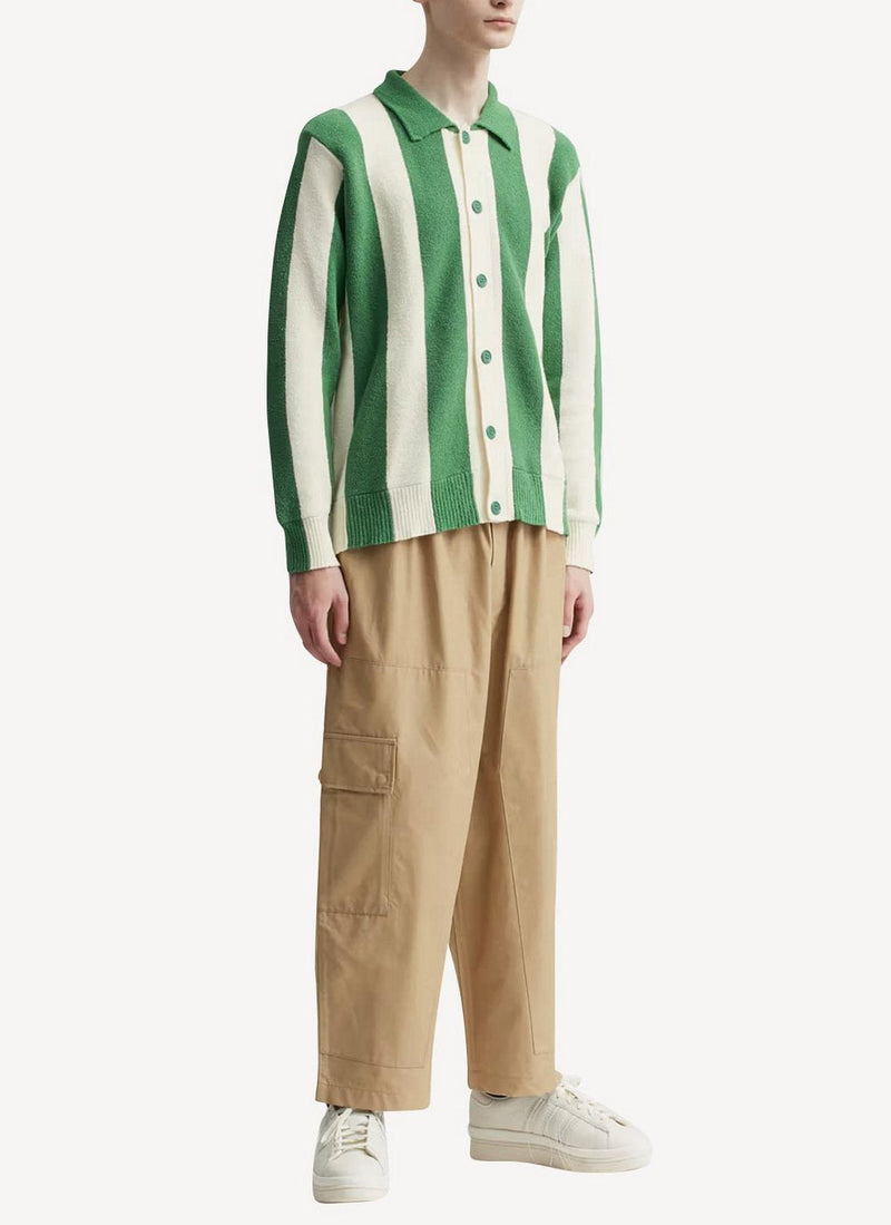Maison Kitsune - Worker Pants - Ecru - Femme