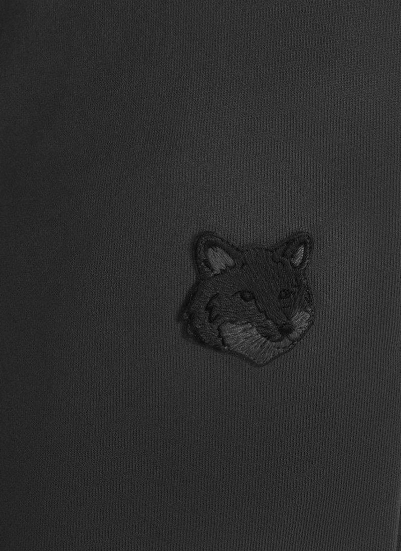 Maison Kitsune - Masculine Pants - Dark Grey - Femme