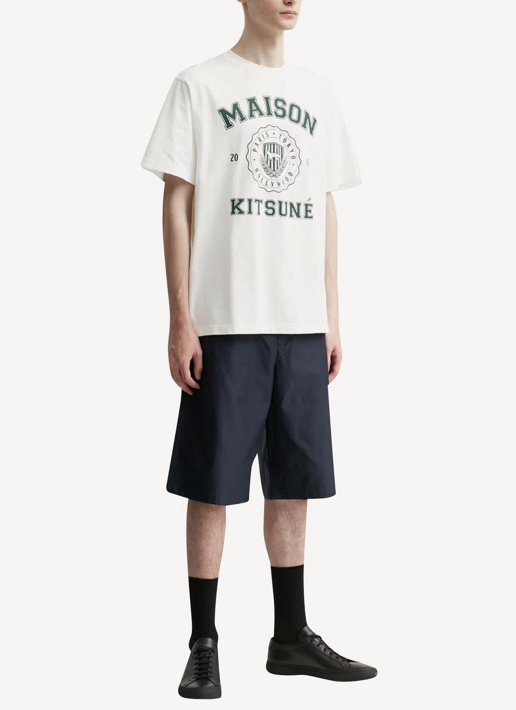 Maison Kitsune - Umbrella Short - Dark Navy - Hombre