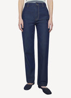 Maison Kitsune - Japenese Denim Stretch Slim Cut - Nam - Femme