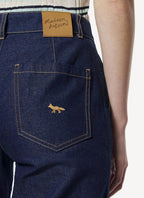 Maison Kitsune - Japenese Denim Stretch Slim Cut - Nam - Femme