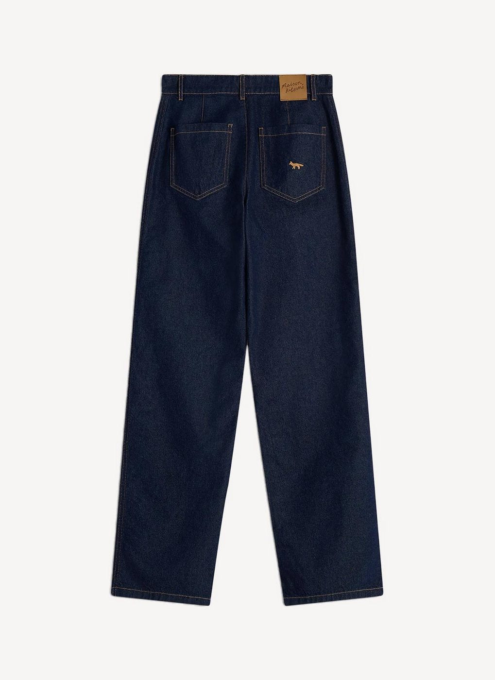 Maison Kitsune - Japenese Denim Stretch Slim Cut - Nam - Femme
