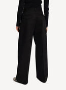 Maison Kitsune - Overdyed Cotton Skinny - Black - Femme