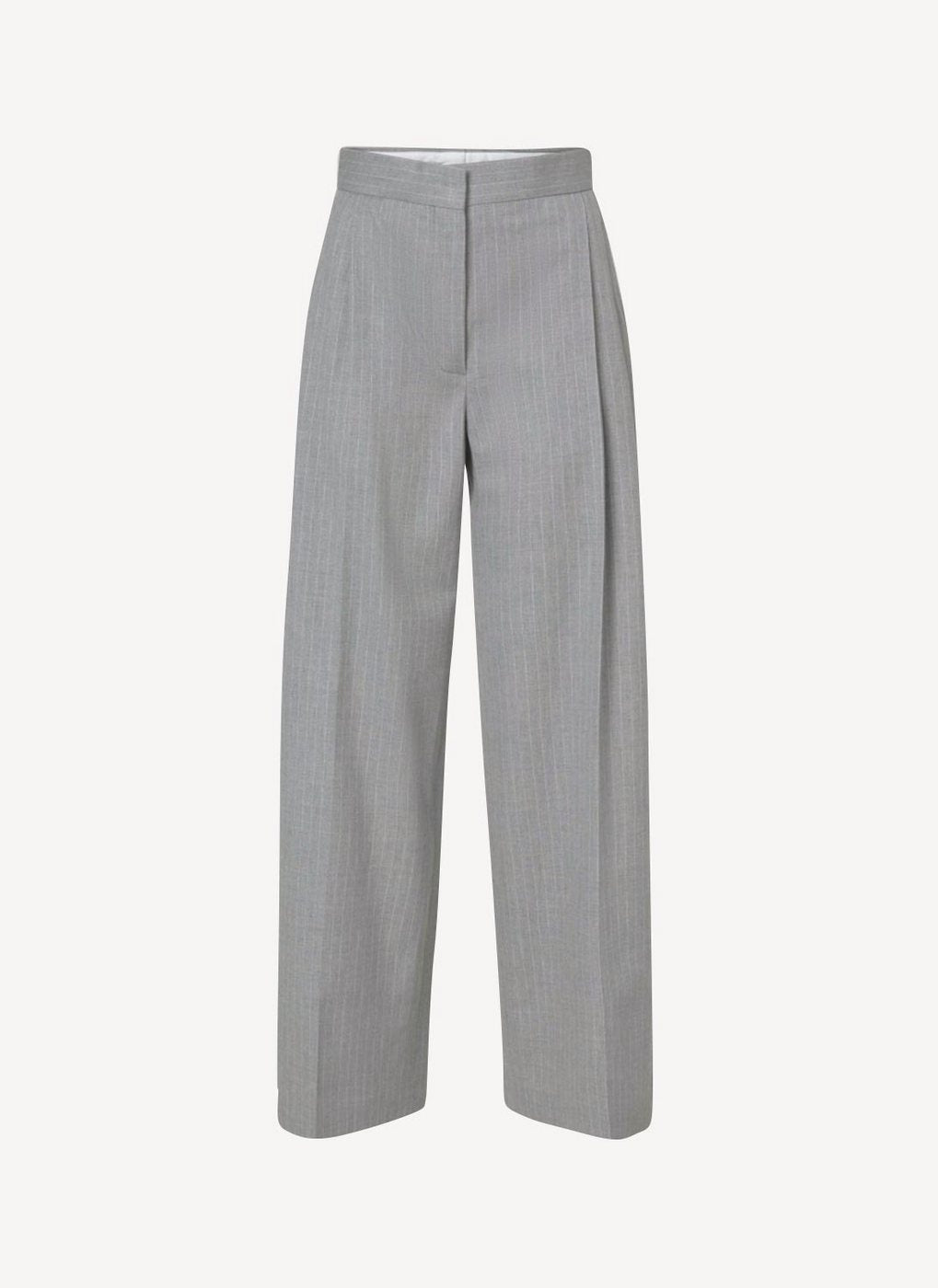 Maison Kitsune - Flannel Casual Pant - Grey - Femme