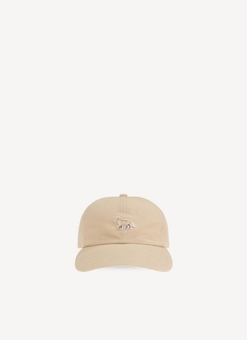 Maison Kitsune - Baseball Cap Army - Beige - Femme