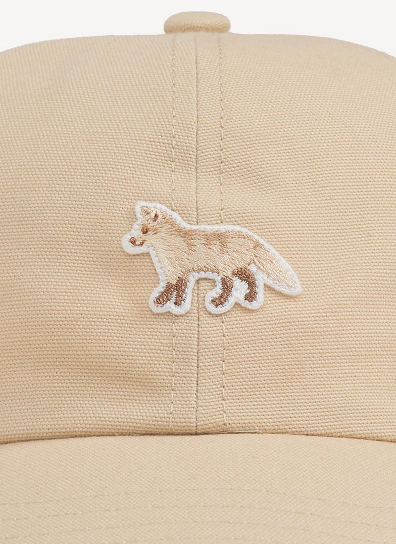 Maison Kitsune - Baseball Cap Army - Beige - Femme