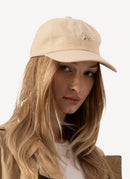 Maison Kitsune - Baseball Cap Army - Beige - Femme