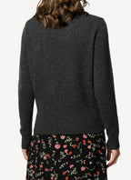 Maison Kitsune - Cotton Pullover - Black Grey - Femme