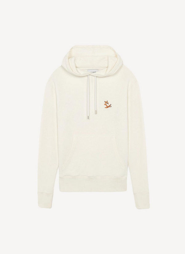 Maison Kitsune - Mix Hoodie Pullover - Ecru - Femme