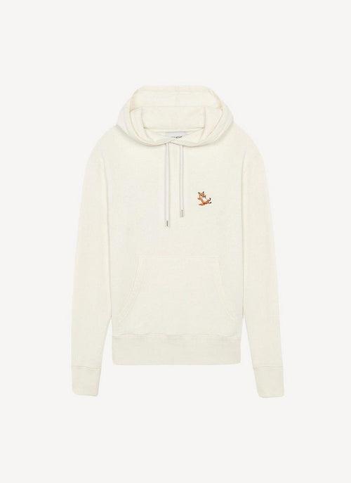 Maison Kitsune - Mix Hoodie Pullover - Ecru - Femme
