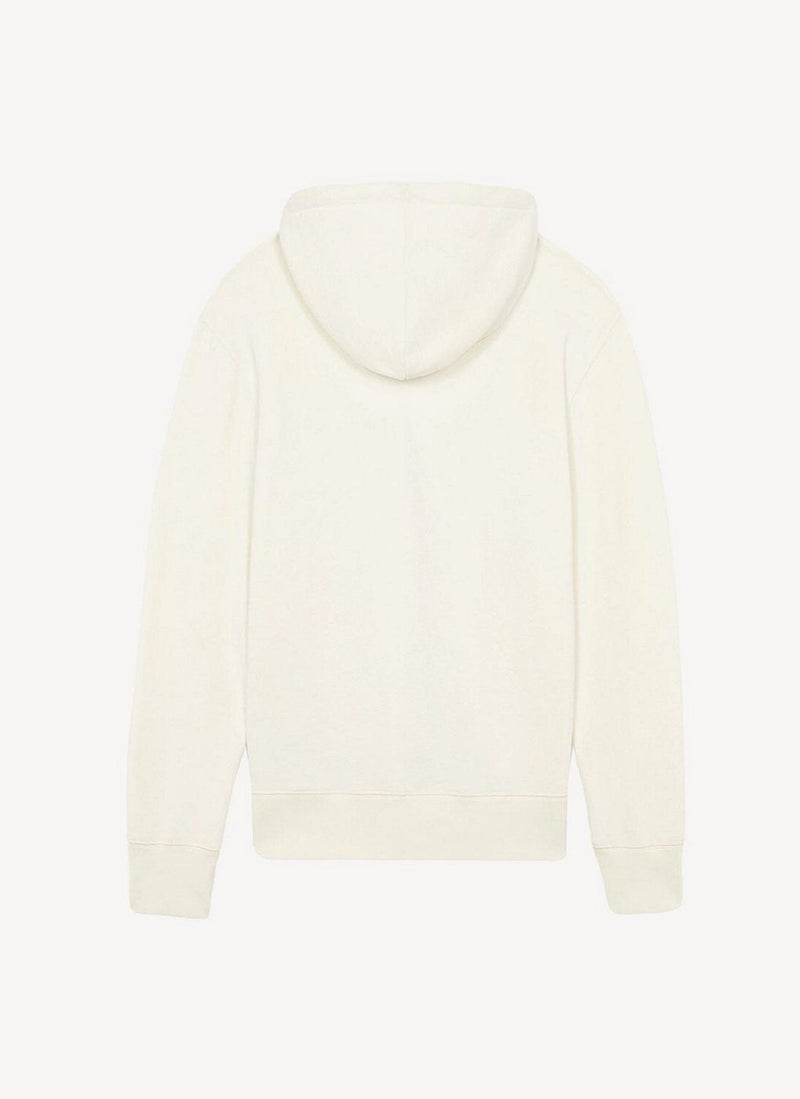 Maison Kitsune - Mix Hoodie Pullover - Ecru - Femme