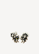 Maison Kitsune - Brooch Courage - Black/White - Femme