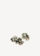 Maison Kitsune - Brooch Courage - Black/White - Femme