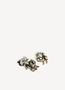 Maison Kitsune - Brooch Courage - Black/White - Femme