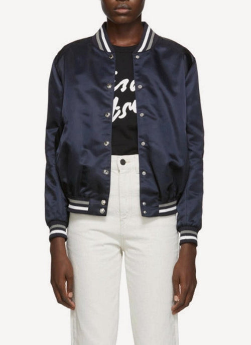 Maison Kitsune - Bicolor Teddy - Navy - Femme