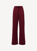 Maison Kitsune - Joyce Casual Pant - Burgundy - Femme