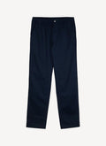 Maison Kitsune - Chevron Henrie High Waisted Pant - Dark Navy - Femme