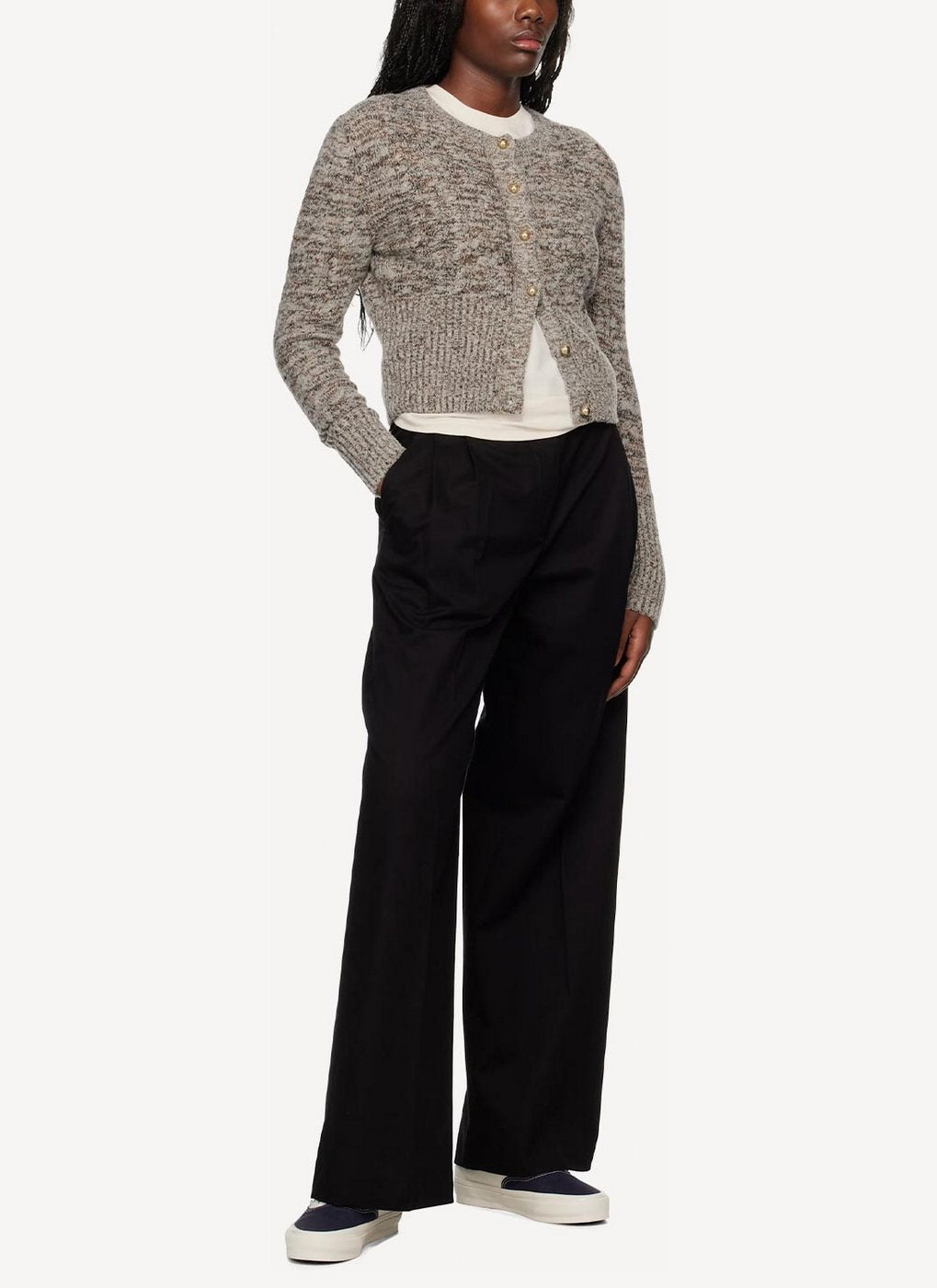 Maison Kitsune - Overdyed Grace High Waist - Black - Women