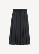 Maison Kitsune - Cool Wool Elsa Knotted Skirt - Dark Navy - Femme