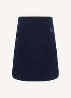 Maison Kitsune - All Over Stars Skirt - Navy - Mujer