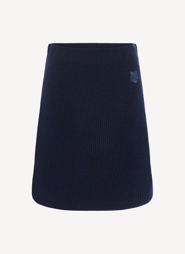 Maison Kitsune - All Over Stars Skirt - Navy - Femme